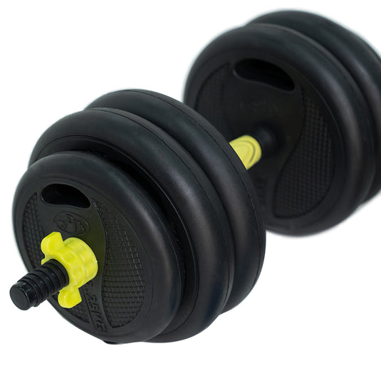 Plastic Dumbbell & Barbell Set 40kg (3–6 Month Warranty)