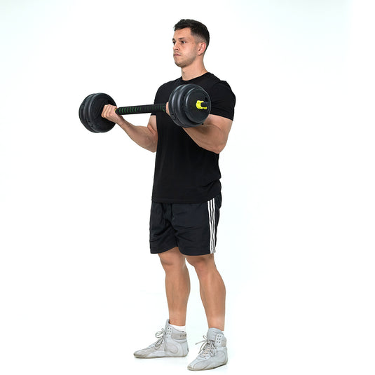 Plastic Dumbbell & Barbell Set 40kg (3–6 Month Warranty)