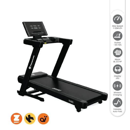 Powercore RunX 3 Home Treadmill (3 Year Warranty) – MiFitness Kings of Gym Equipment