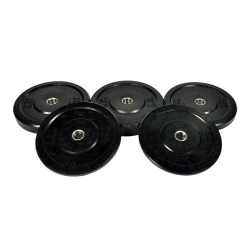 Powercore Olympic Rubber Bumper Plates (Moulded Logo) (3 Year Warranty)