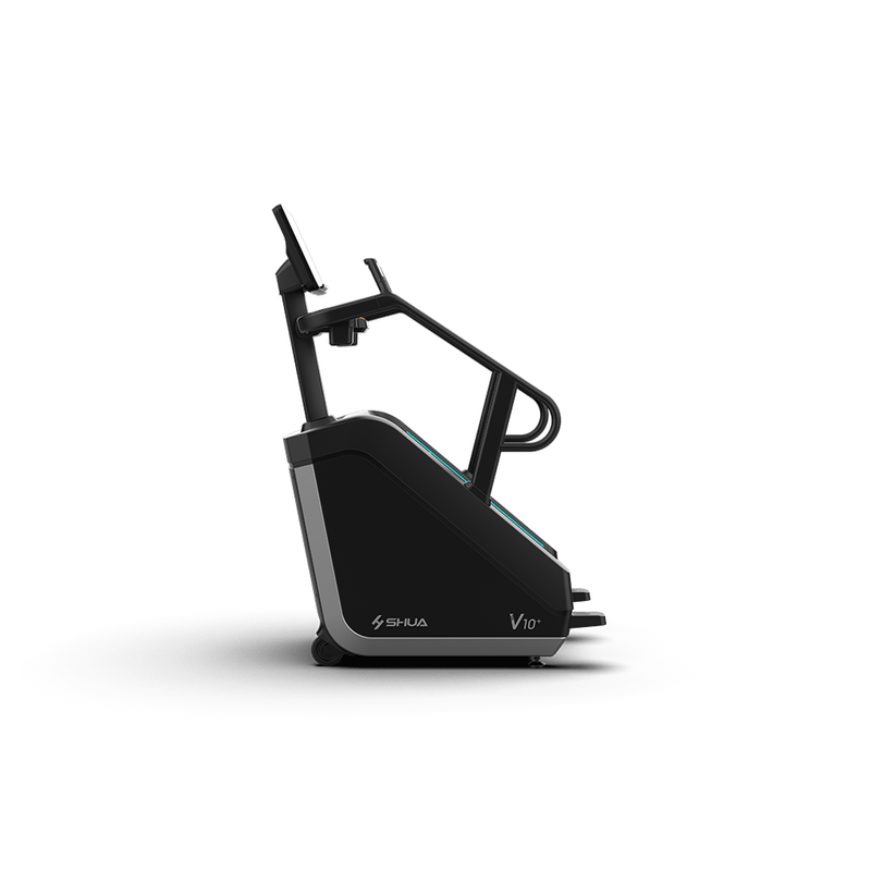 Load image into Gallery viewer, Shua V10+ Stair Climber with 21.5" Touch Screen – side view, right
