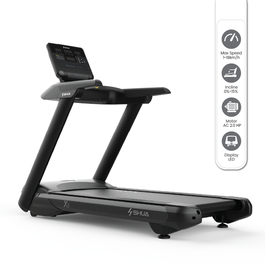 Shua X5 Light Commercial Treadmill (5 Year Warranty) T6500A